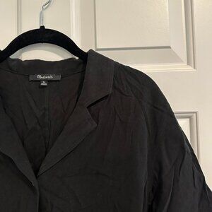 Madewell Women's Black Blouse